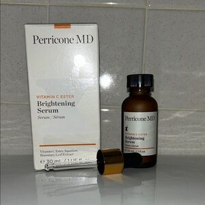 Perricone MD Vitamin C Ester Serum with Gold and White Packaging